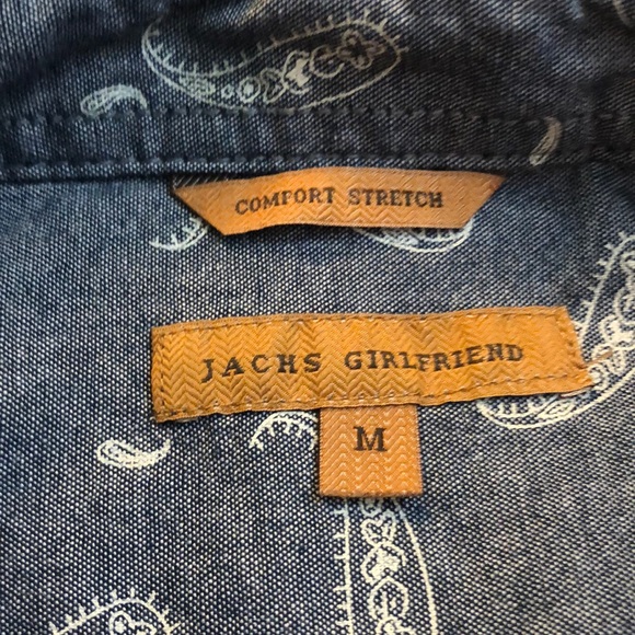 ✨soft navy green and white flannel✨ - Picture 2 of 3